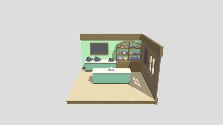 Bakery 3D Model