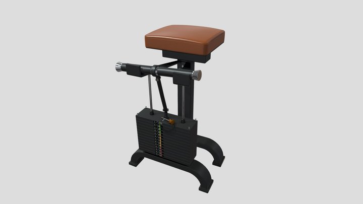 Forearm Machine | GYM Equipment | VRx 3D Model