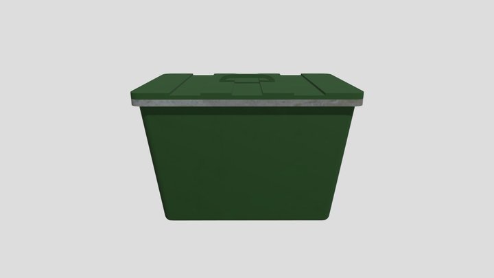 Trash container – Free 3D Model STL