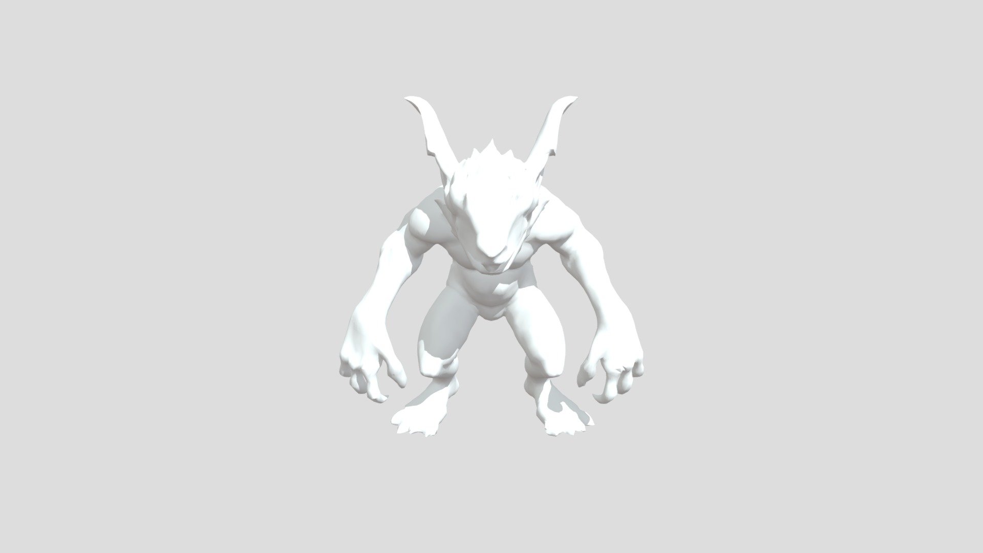Gargoyle Beast - Download Free 3D model by jaggu (@jagath.krishna ...