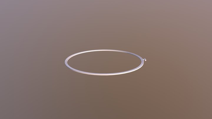 Embroidery Hoop 3D Model