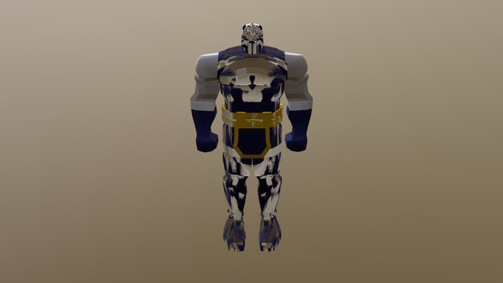 El Darkseid 3D Model