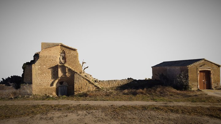 Ermita Románica de Anzano 3D Model