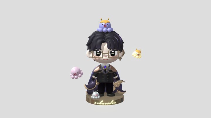 chibi schneider 🐙 3D Model