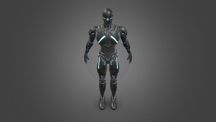 Sci-fi-character 3D models - Sketchfab