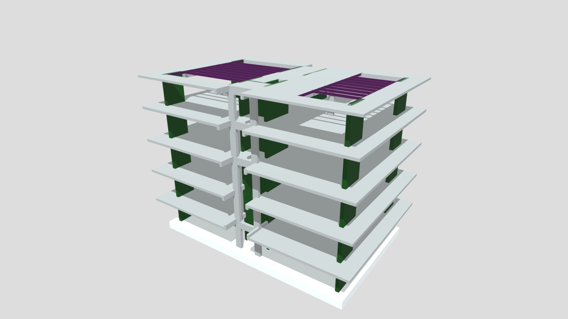 RC Structure 3D Final (Job N117) - 3D model by MA StruTec (@mastrutec ...