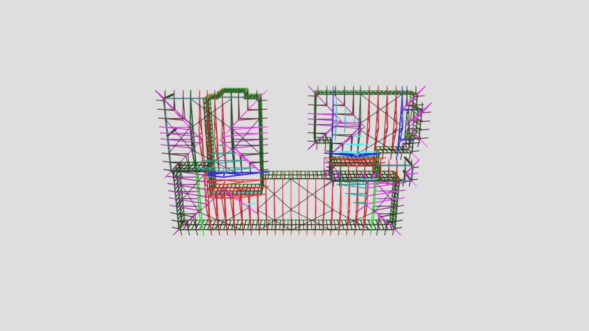 T9456 Truss Layout 3D