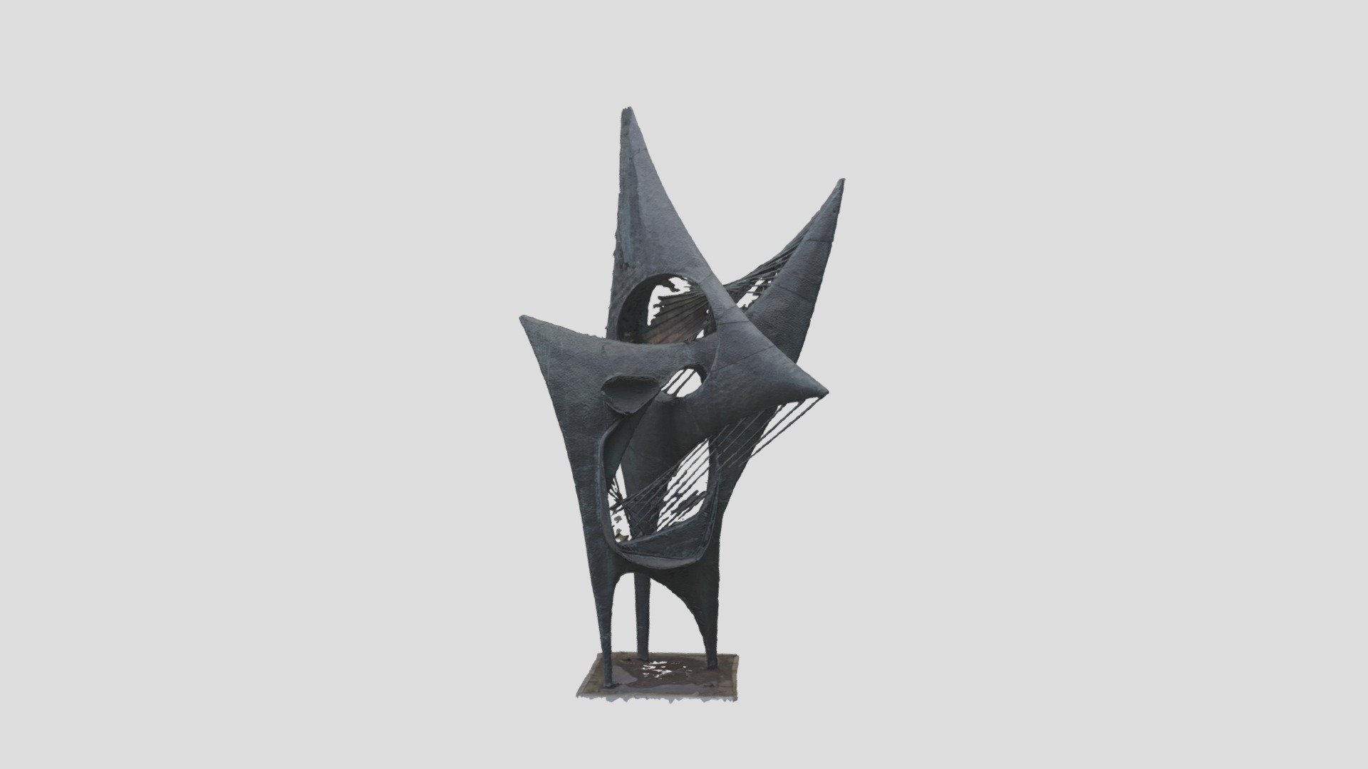 MIET Sculpture "Interaction" — Sketchfab embed 3D viewer