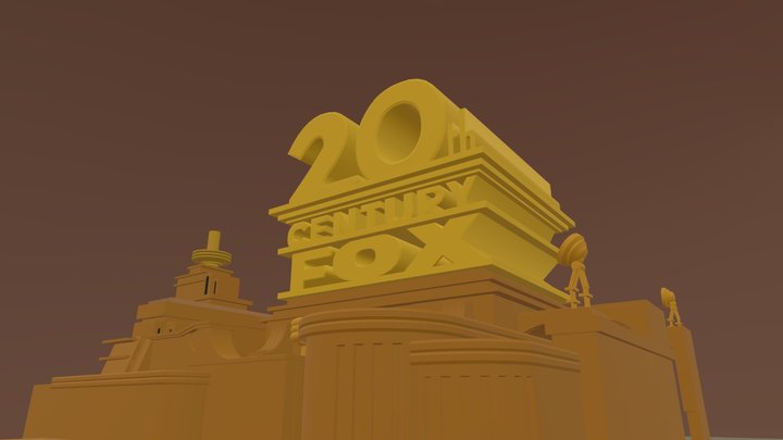 20th century fox logo elvolution - A 3D model collection by alexander81408  - Sketchfab