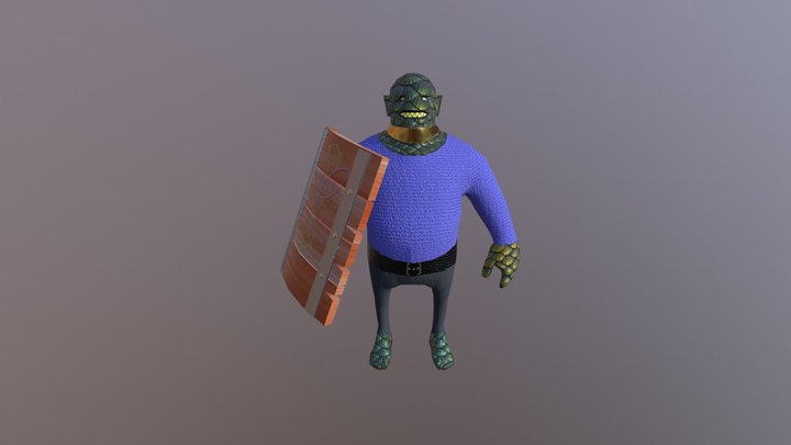 Goblin Character 3D Model