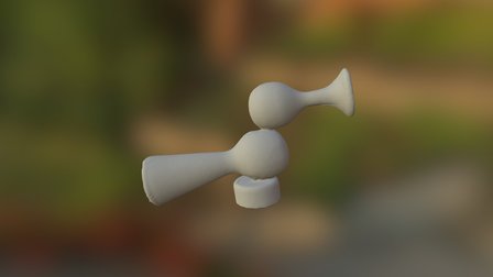 trumpet bird 3D Model
