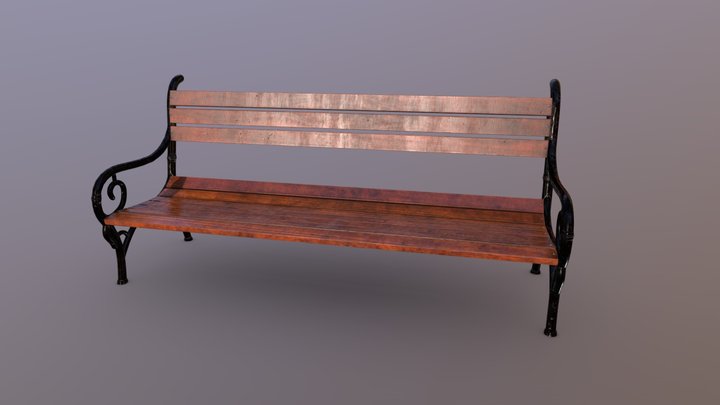 Bench 3D Model