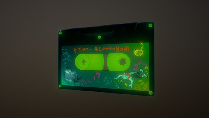 Venomous K.Flay Mixtape 3D Model