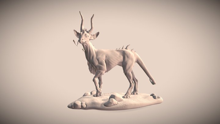 Fantasy Creature 3D Model