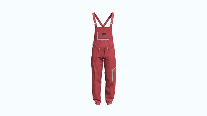 Duarte Hajime - Lava Arcade Overalls 3D Model