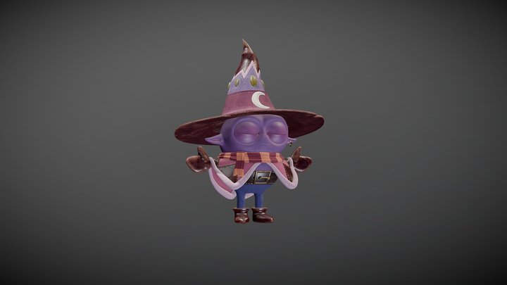 Mr. Moon 3D Model