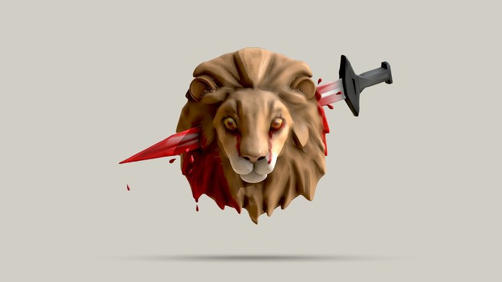 Lion Headshot