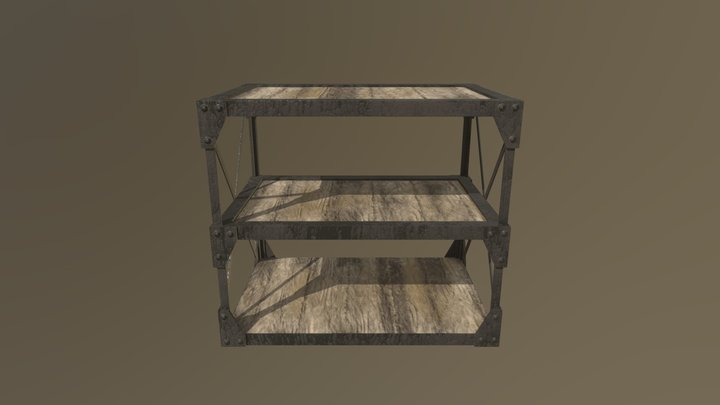 Hamill Table Review 3D Model