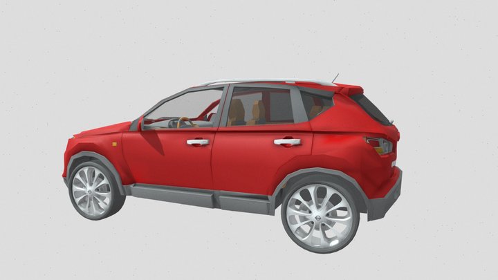 1+ Auto-NISSAN+QASHQAI 3D Model
