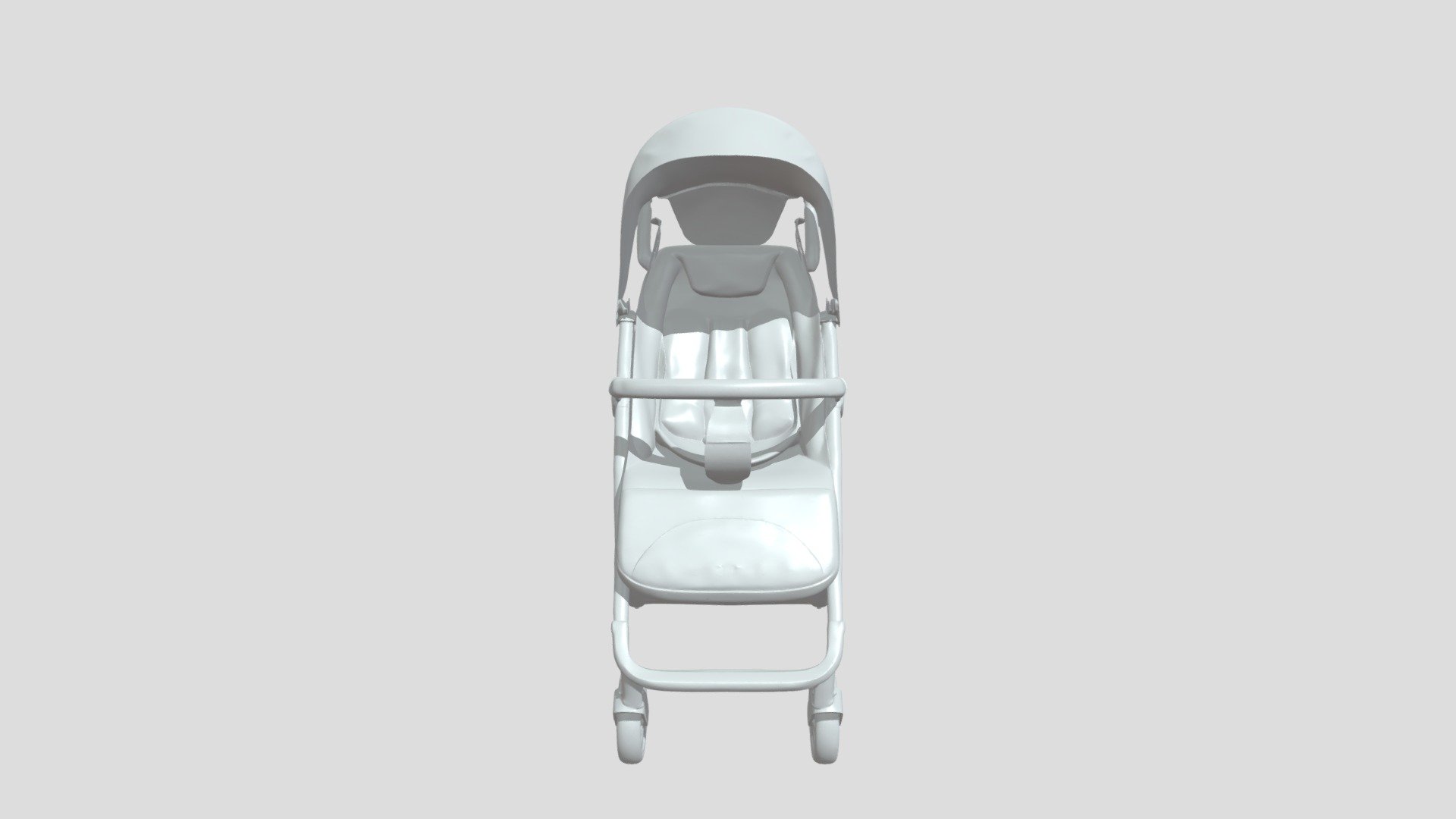 Baby stroller for infant transport - 3D model by mrsunraygame [12598fb ...