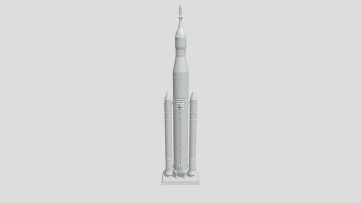 Nasa SLS Rocket 3D Model