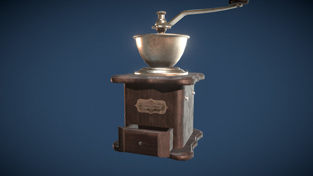Coffee Grinder 3D Model