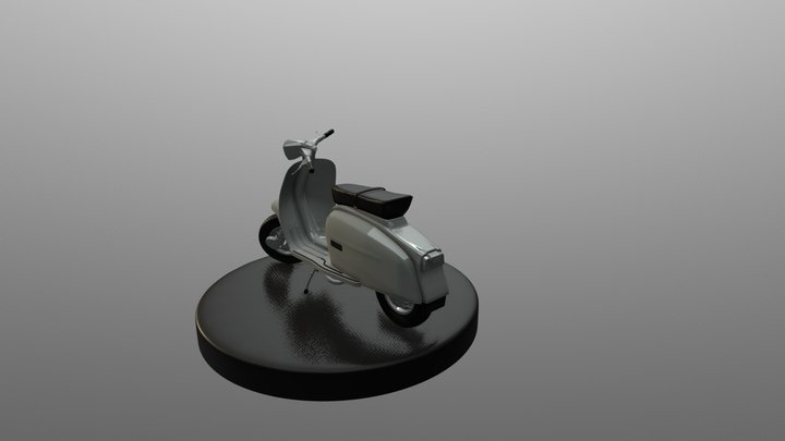 Lambretta Blank 3D Model