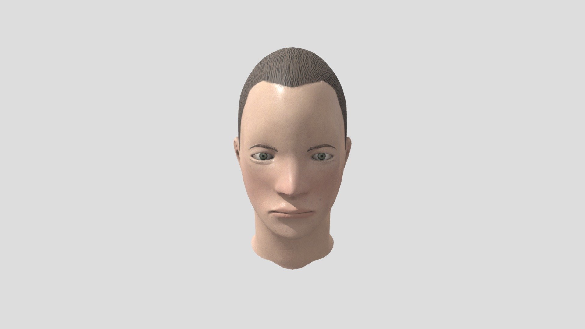 Head Bust 3D model by cf62 [125c148] Sketchfab
