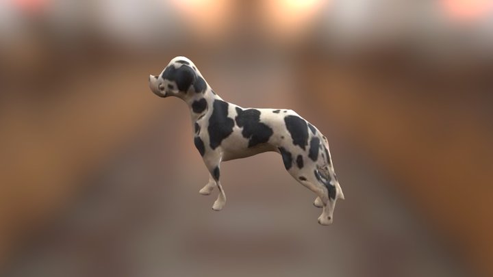 Dog 3D Model
