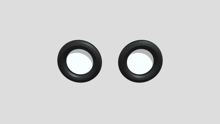 Countryball Eyes 3D Model