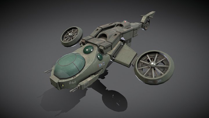 Ornithopter - Dune 3D Model