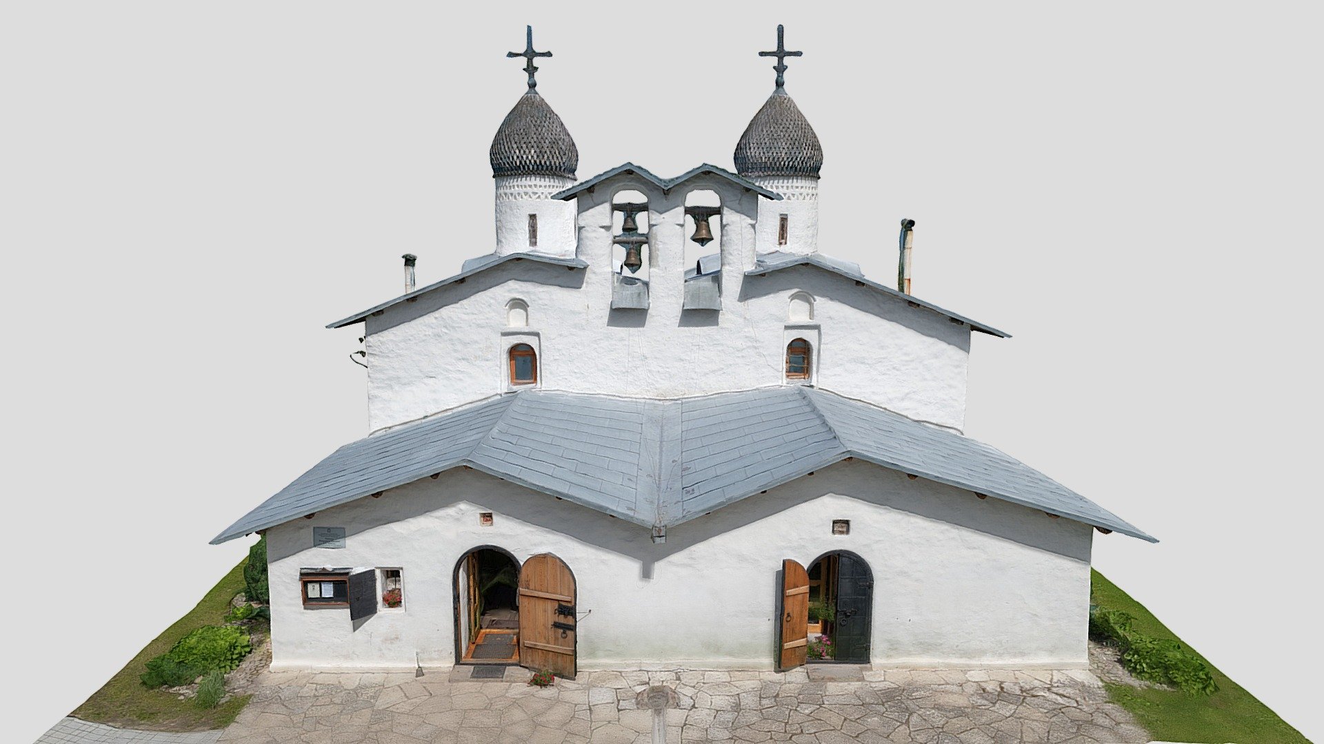 Сhurch at the breach, Pskov, Russia
