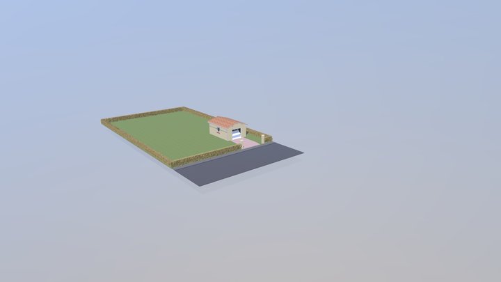 Garage Pour Explication Dessin Archi 18 3D Model