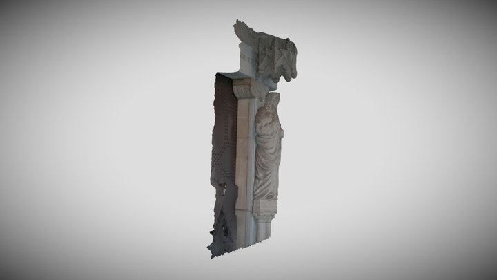 Puerta, Sant Esperit, Terrassa 3D Model