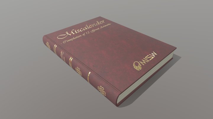 Antique Book – Free 3D Model STL