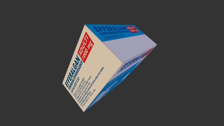 Efferalgan 1000 3D Model