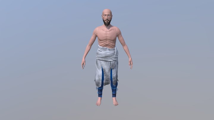 Patient Battle Robes 3D Model