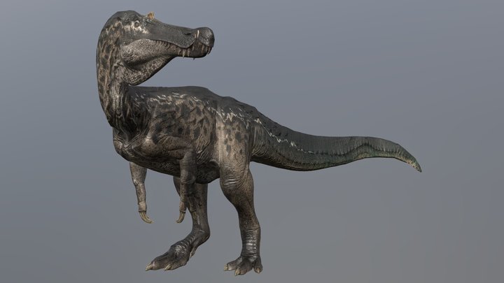The Isle Accurate 2022 Baryonyx by SpinotroniC 3D Model