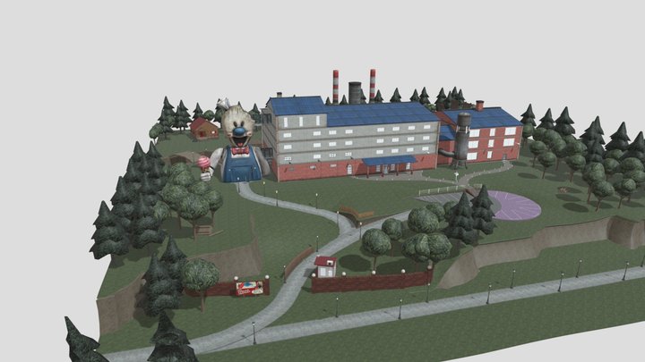Rods_factory 3 3D Model