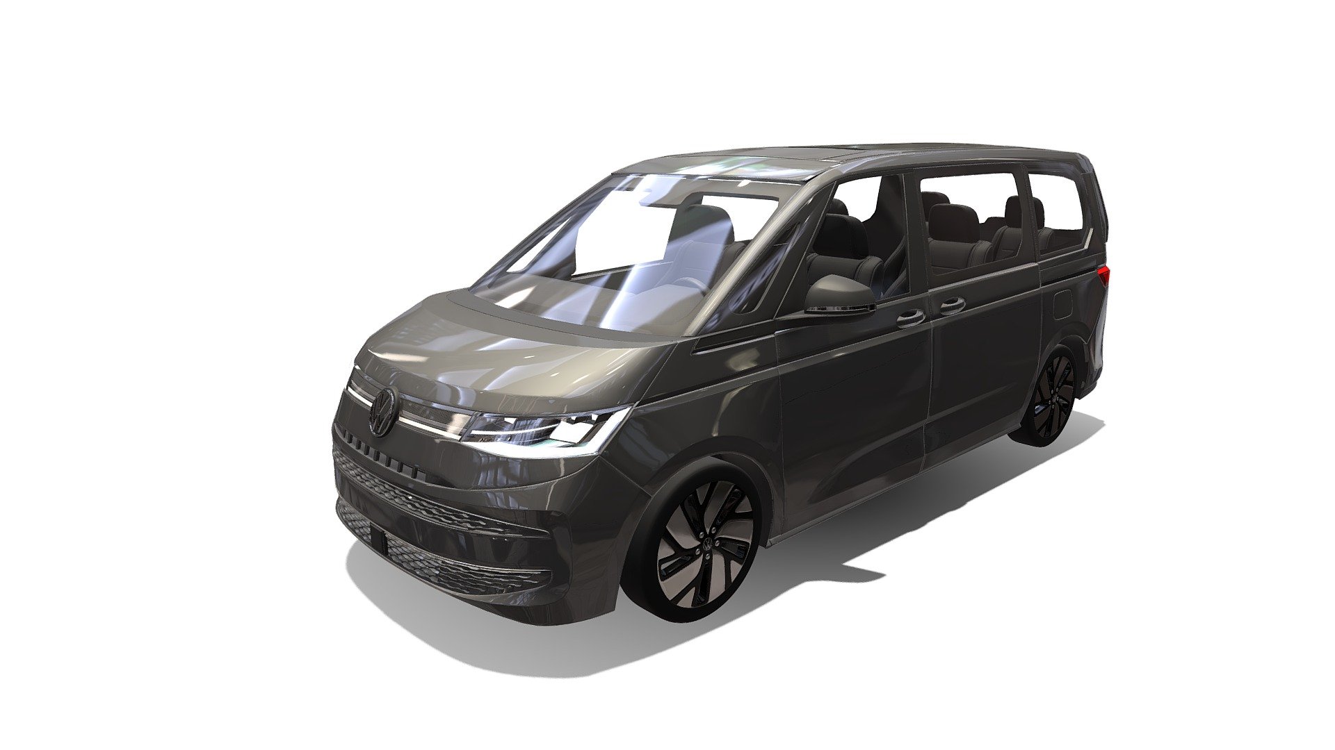 Volkswagen_ Multivan_Life - Buy Royalty Free 3D model by Raj prajapat ...