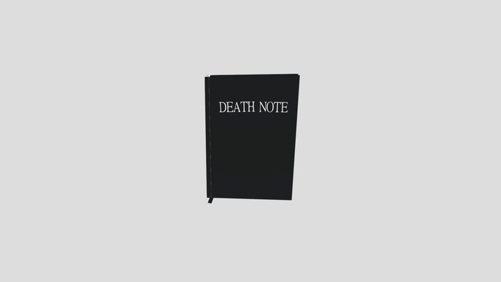 Deathnote 3D models - Sketchfab