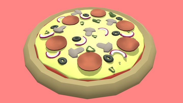 Pepperoni 3D models - Sketchfab