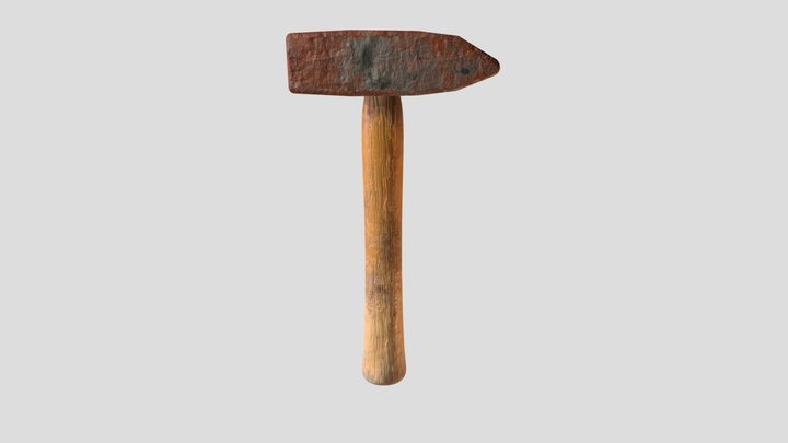 Blacksmith hammer 3D Model