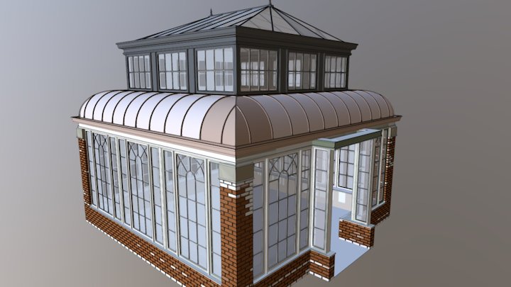 WIP Greenhouse old style 3D Model