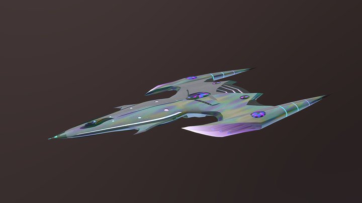 Mooncrest Timeship 3D Model