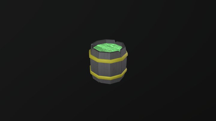 Barrel 3D Model