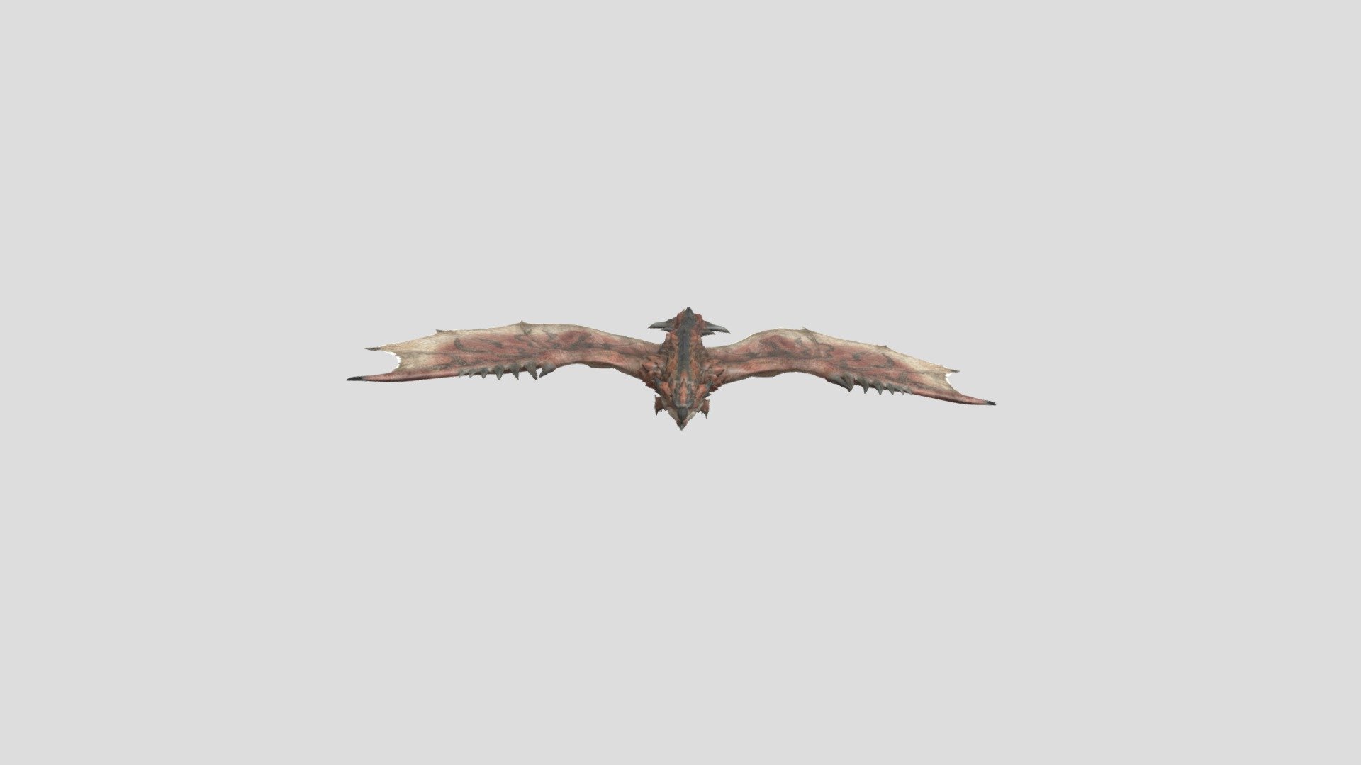 Rathalos Gliding - 3D model by siiqueira [12685bc] - Sketchfab
