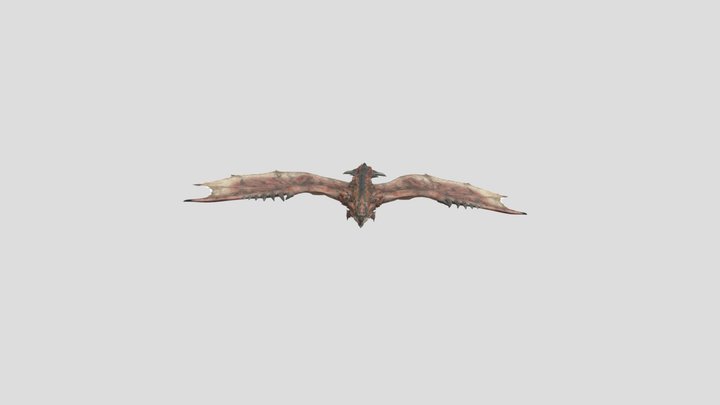 Rathalos Gliding 3D Model