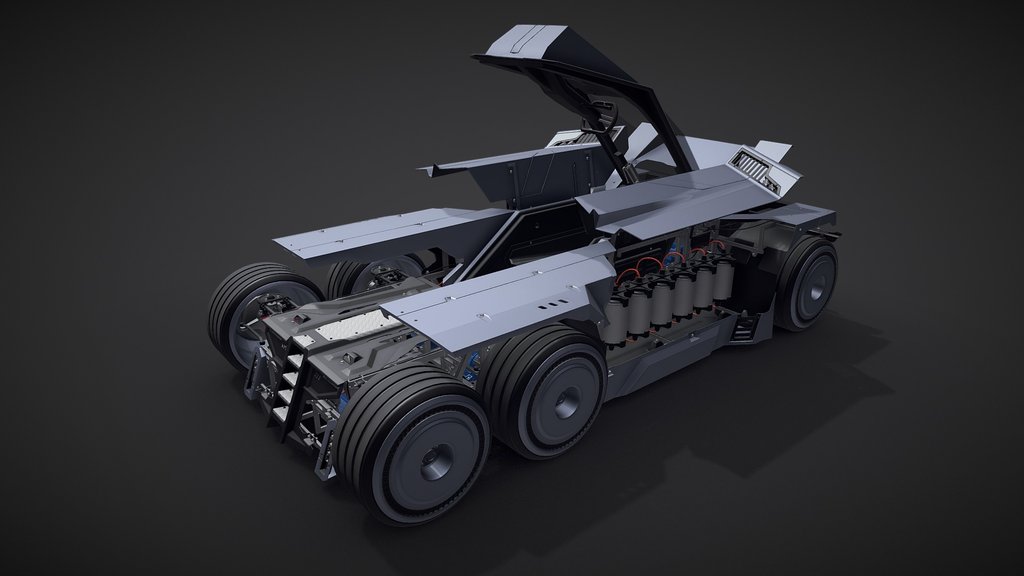 FREE Sci-Fi Vehicle 025 LV - public domain (CC0)