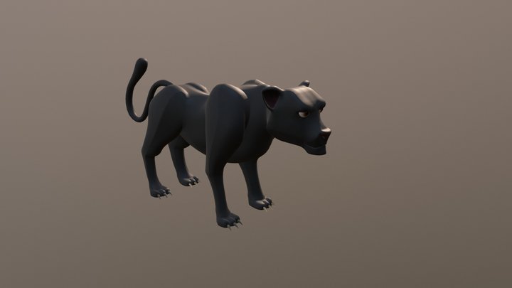 Panther 3D Model